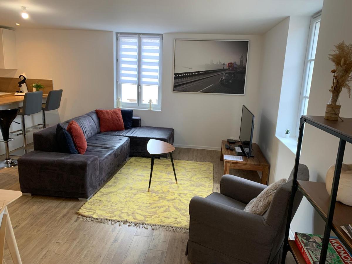 Bel Appartement Au Coeur Du Village Saint-Aubin  Экстерьер фото
